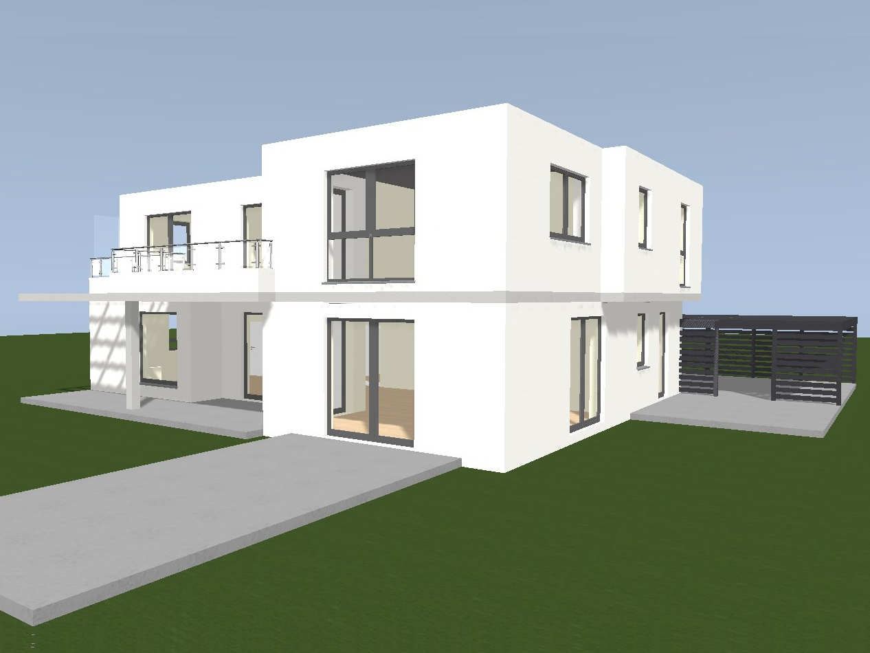 Weitere Ansicht: Architektenhaus 252 - dieses Architektenhaus mit über 250 qm Wohnfläche bauen wir schlüsselfertig zum Festpreis ab 637.500 €