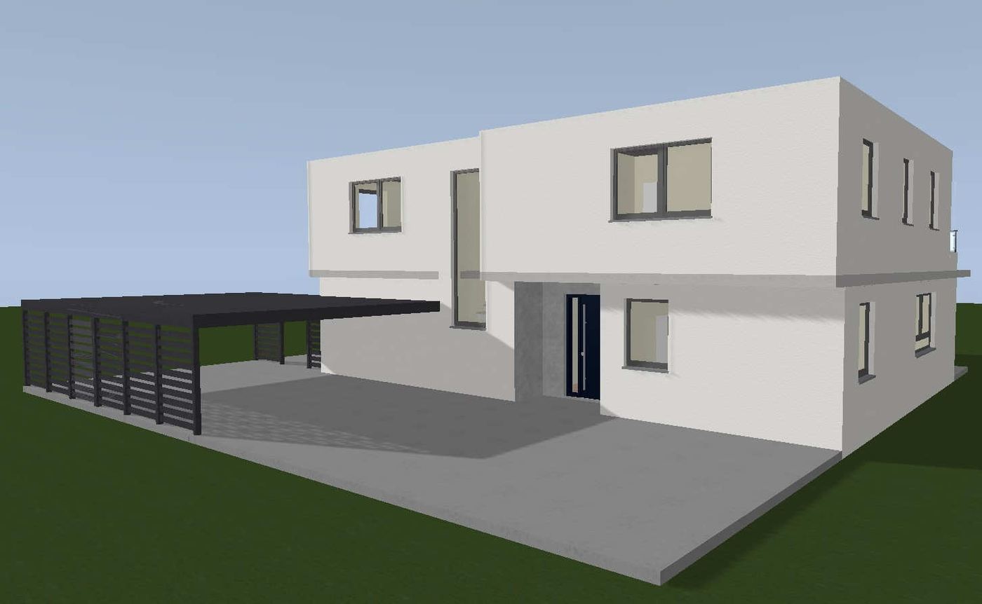 Weitere Ansicht: Architektenhaus 252 - dieses Architektenhaus mit über 250 qm Wohnfläche bauen wir schlüsselfertig zum Festpreis ab 637.500 €