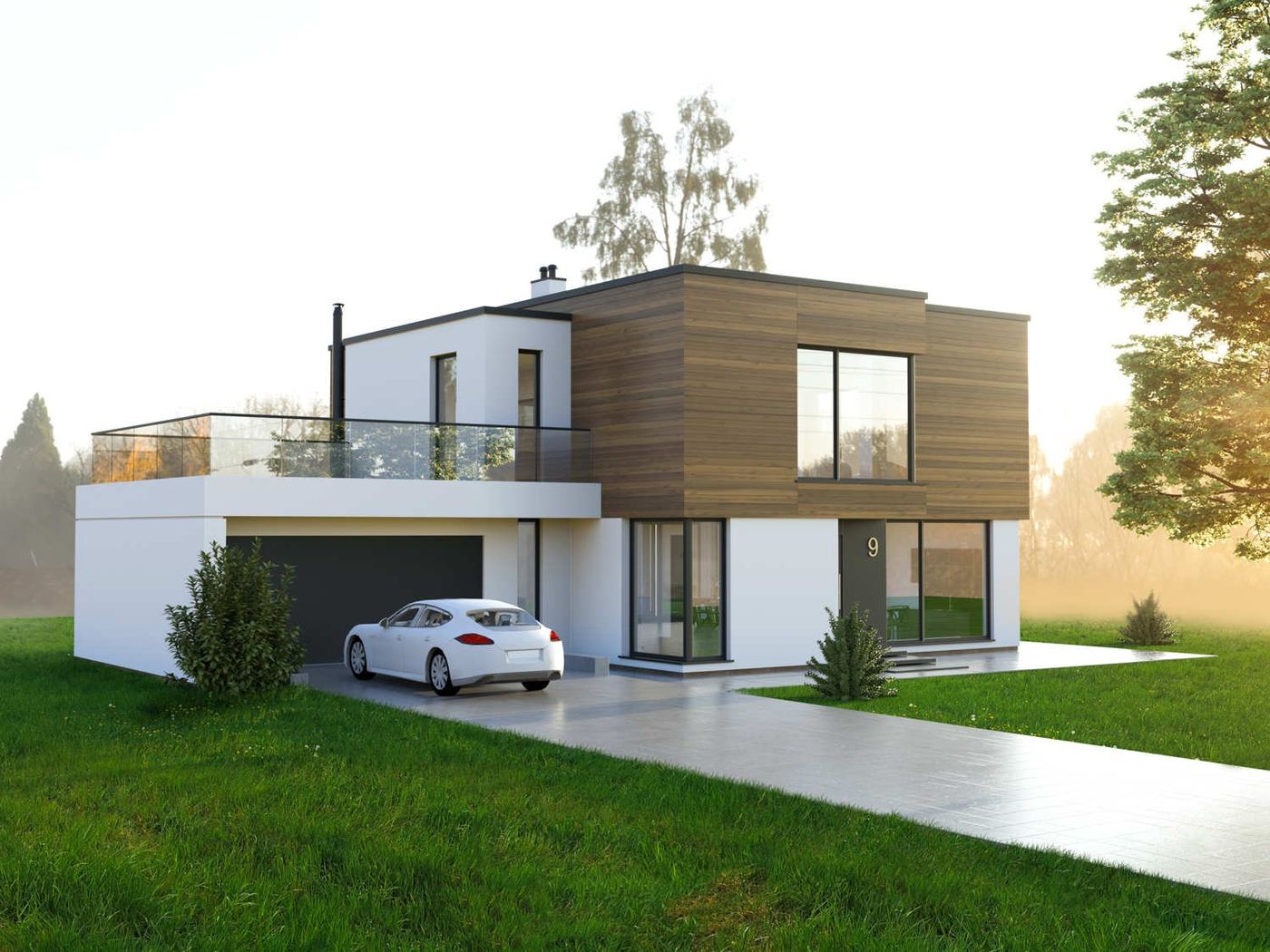 Architektenhaus 254 - dieses Architektenhaus mit über 250 qm Wohnfläche bauen wir schlüsselfertig zum Festpreis ab 643.000 €