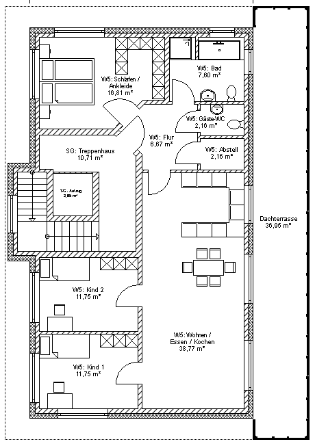 Weitere Ansicht: Mehrfamilienhaus 575 - dieses Mehrfamilienhaus mit knapp 600 qm Wohnfläche bauen wir schlüsselfertig zum Festpreis ab 1.425.000 €
